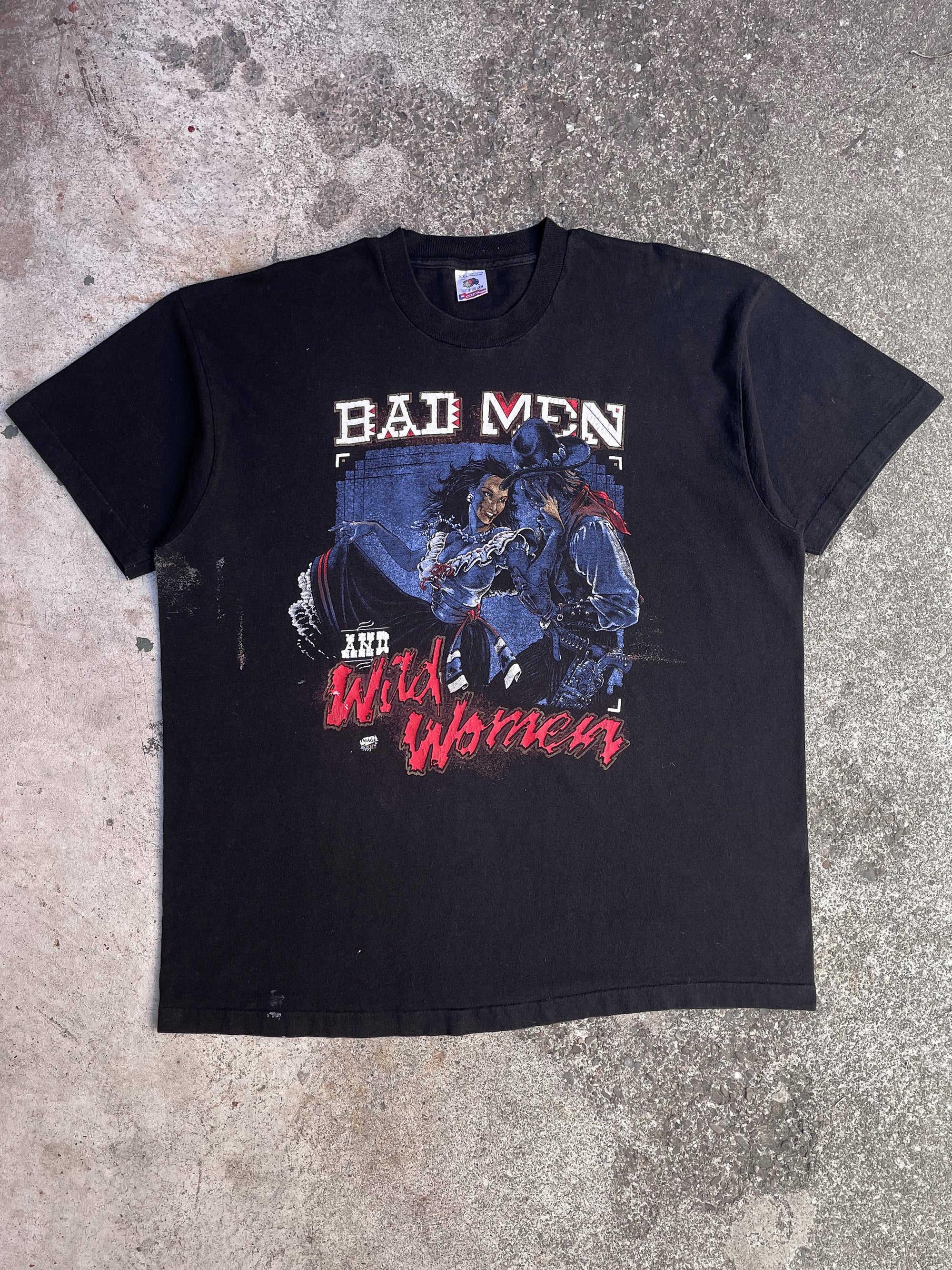 1990s “Bad Men and Wild Women” Single Stitched Tee