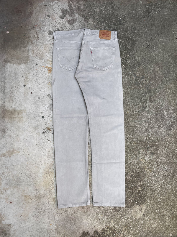 1990s Levi’s Dirty Grey 501 (33X33)