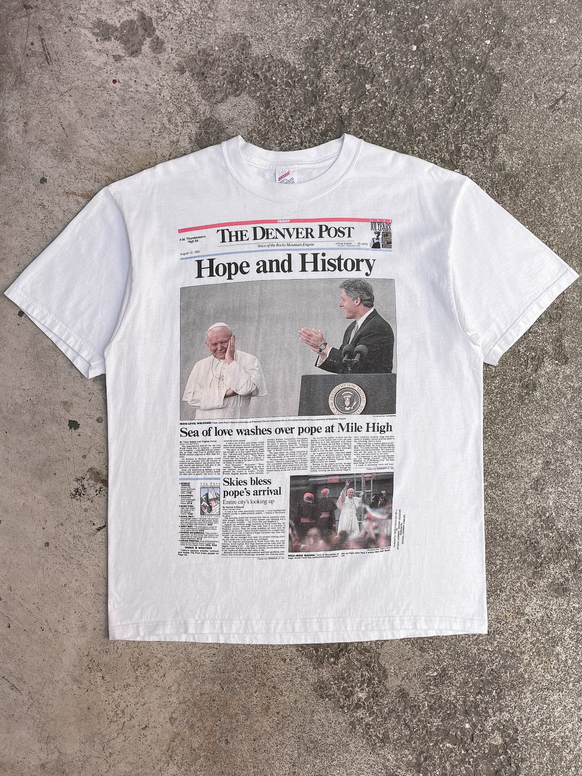 1990s “Hope and History” Tee (L)