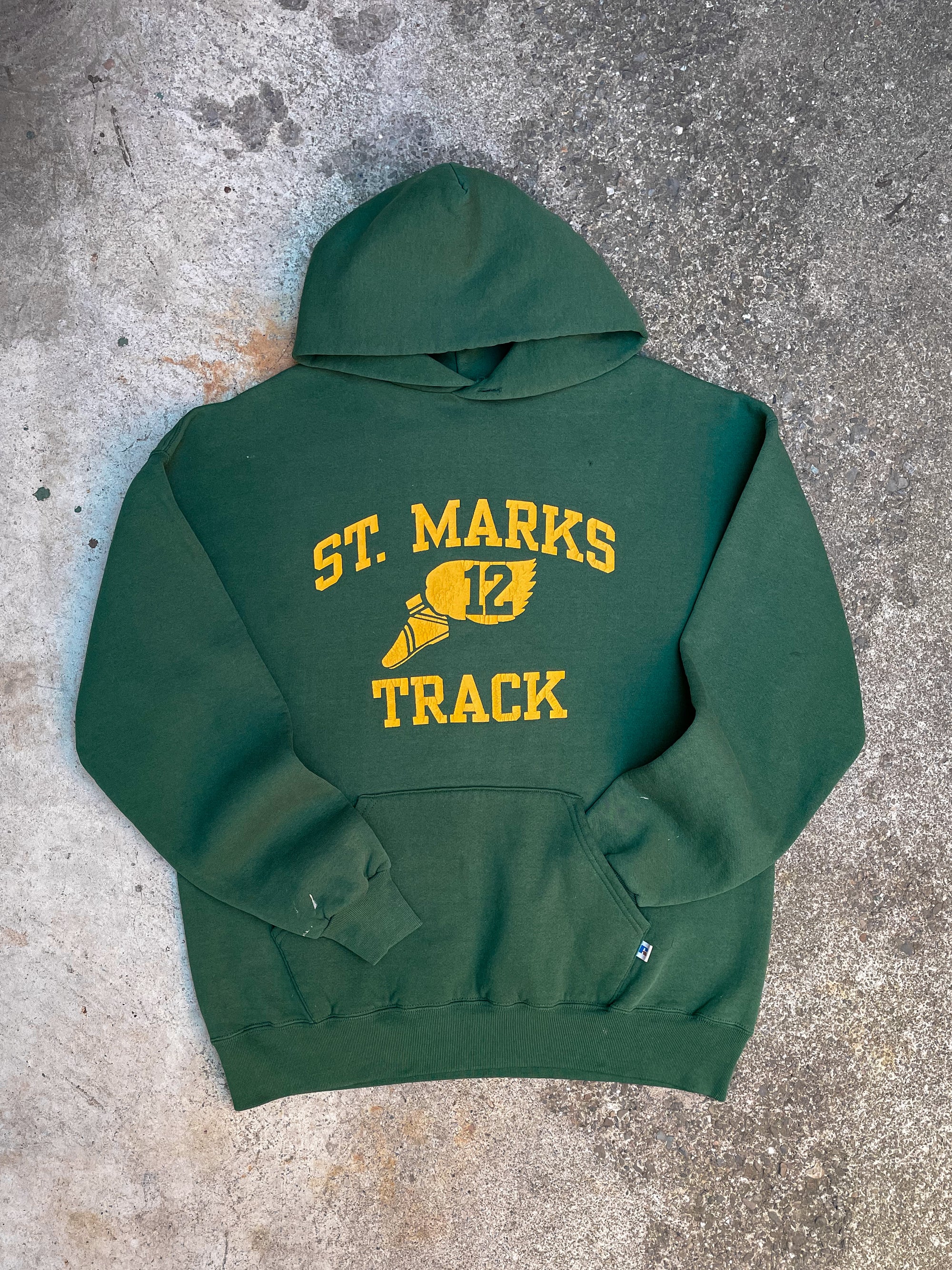 Vintage Russell “St Marks Track” Hoodie