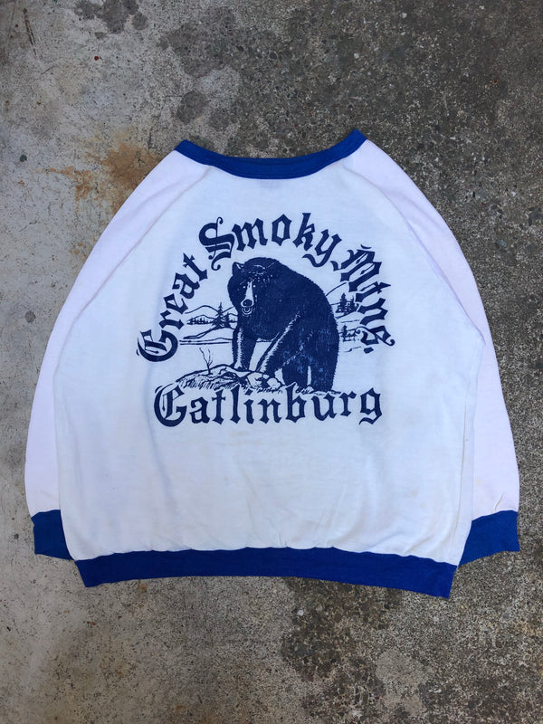 1980s “Great Smoky Mtns” Raglan Sweatshirt