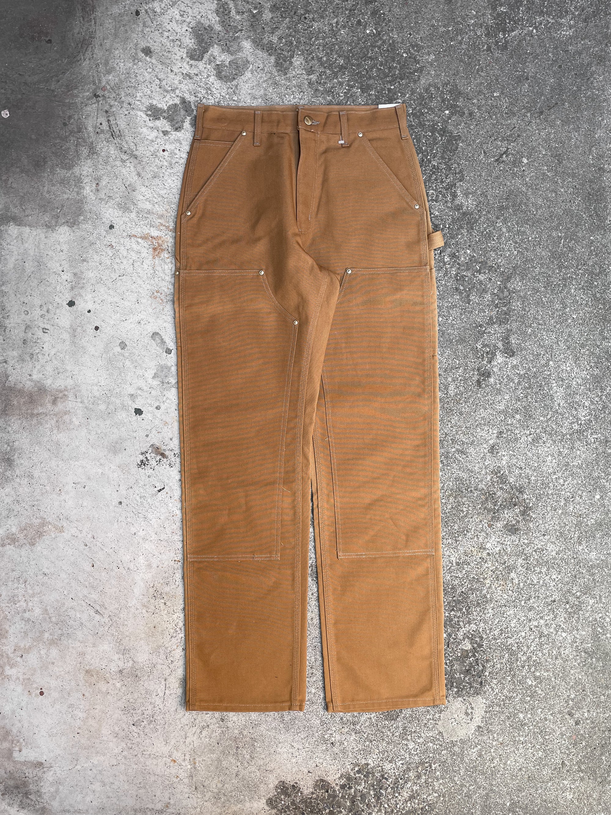 Carhartt B01 Deadstock Brown Double Knee Work Pants (29X33)