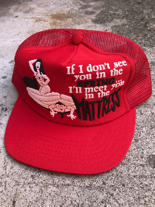 1980s “If I Don’t See You In The Spring...” Trucker Hat