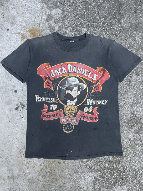 1990s “Jack Daniels” Faded Single Stitched Tee