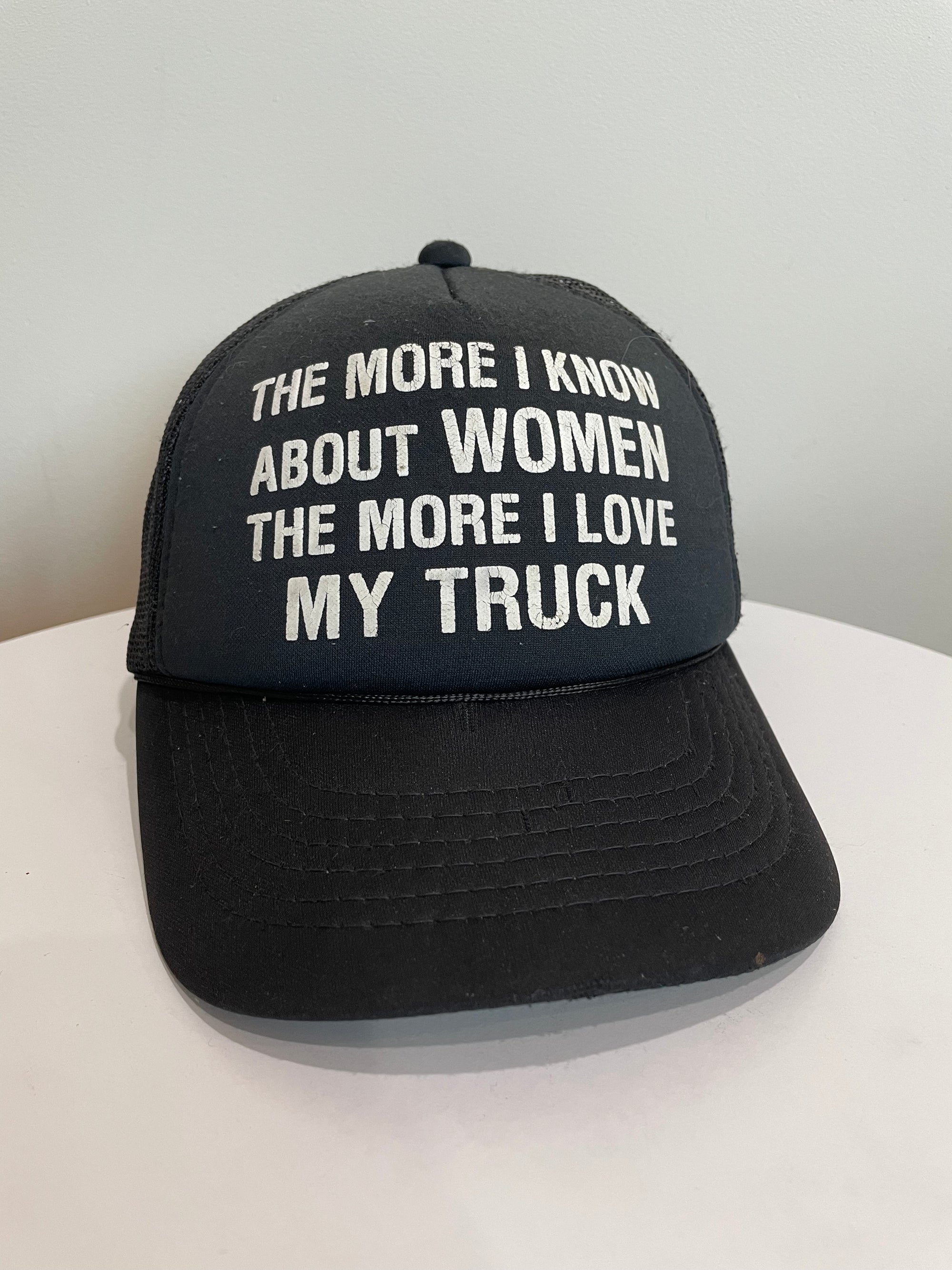 1990s “The More I Know About Women…” Trucker Hat