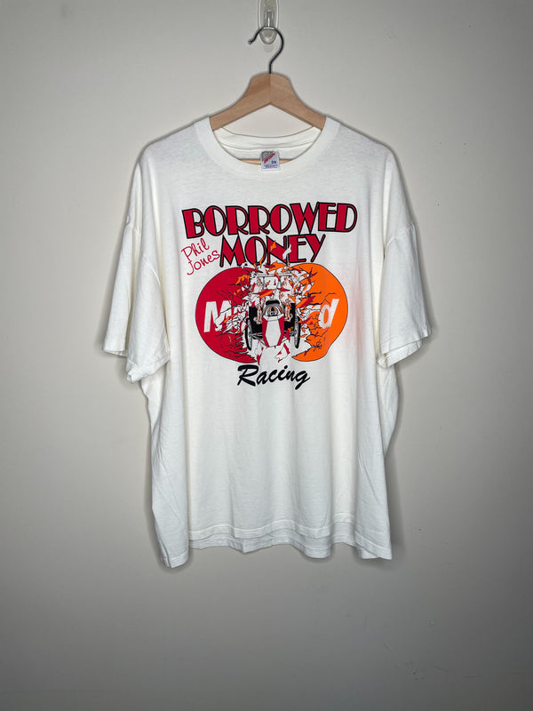 1990s “Borrowed Money” Racing Tee