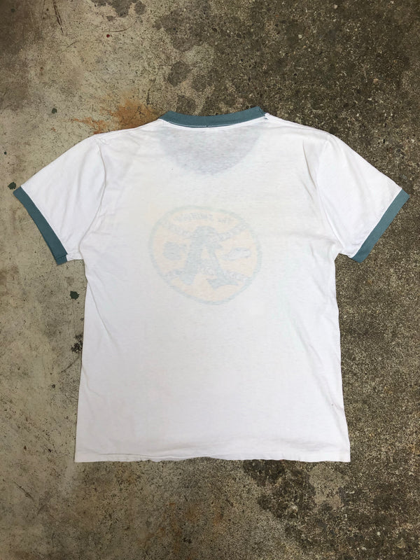 1970s Single Stitched “The Swingin’ A’s” Ringer Tee