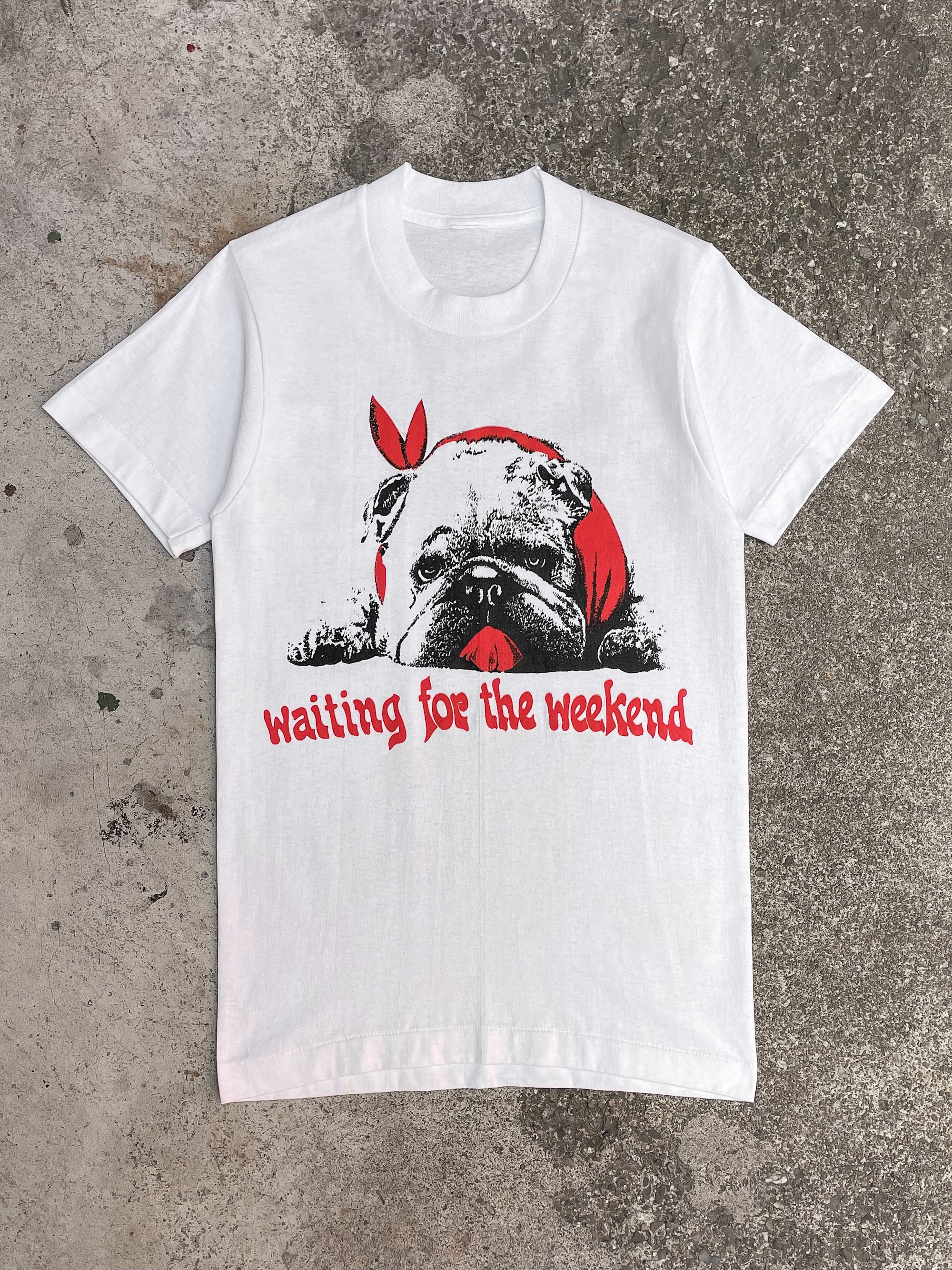 1990s “Waiting for the Weekend” Single Stitched Tee