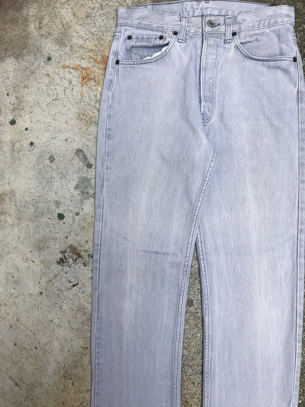 1980s Levis Faded Grey 501 (29X31)