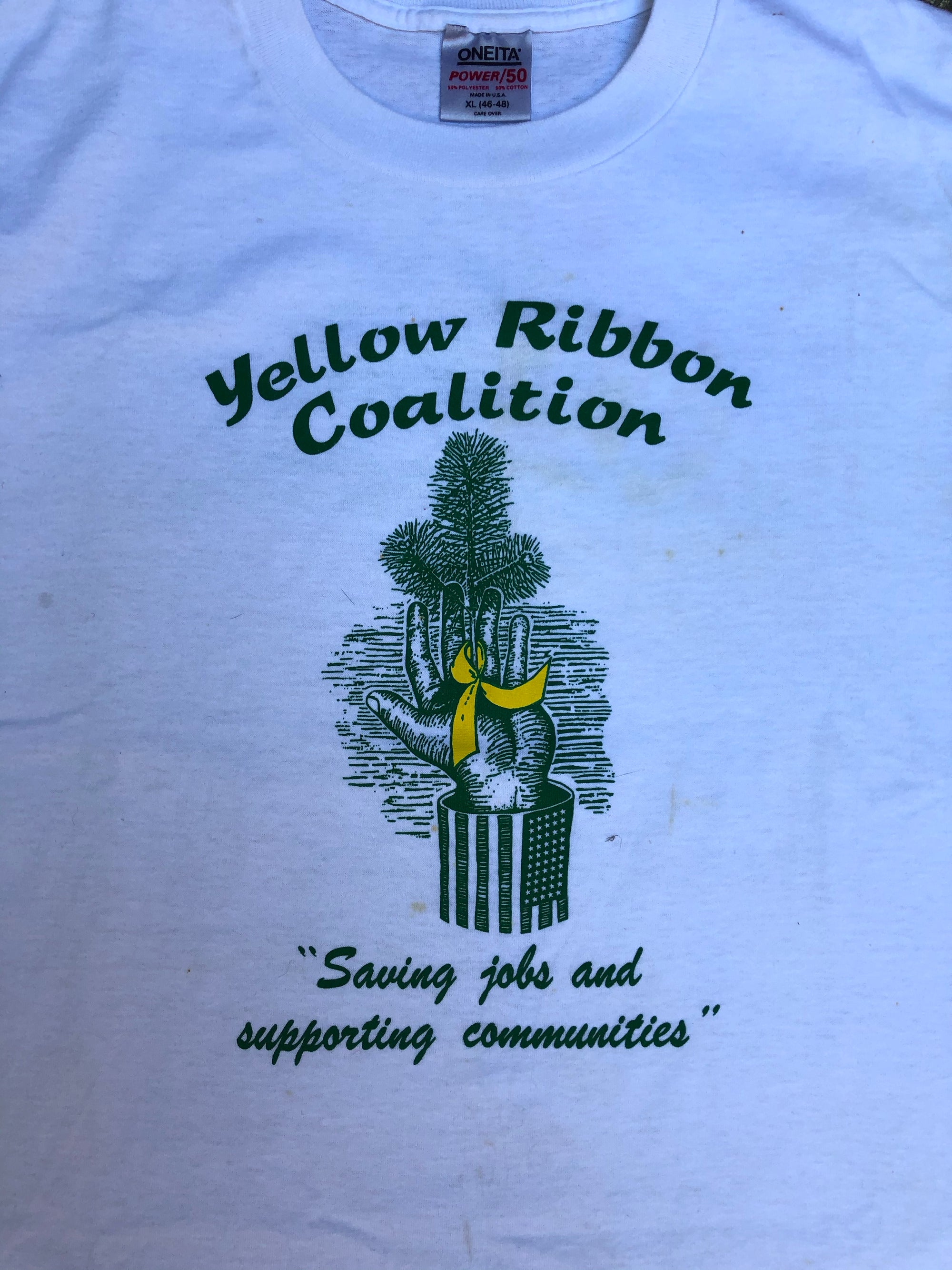 1980s Single Stitched “Yellow Ribbon Coalition” Tee