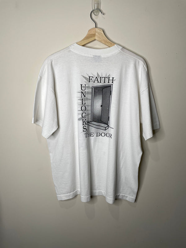 1990s “Prayer is the Key” Single Stitched Tee (XL)