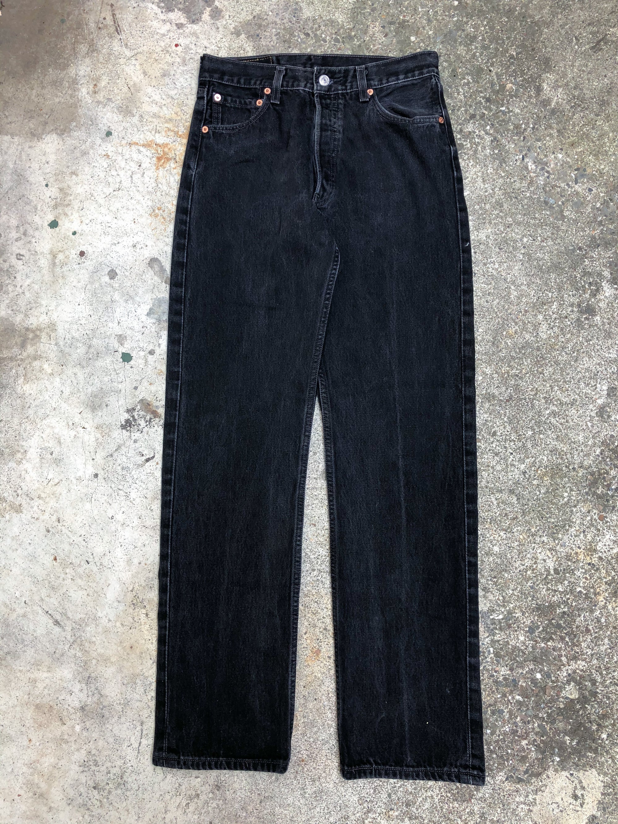 1990s Levis Faded Black 501 (28X30)