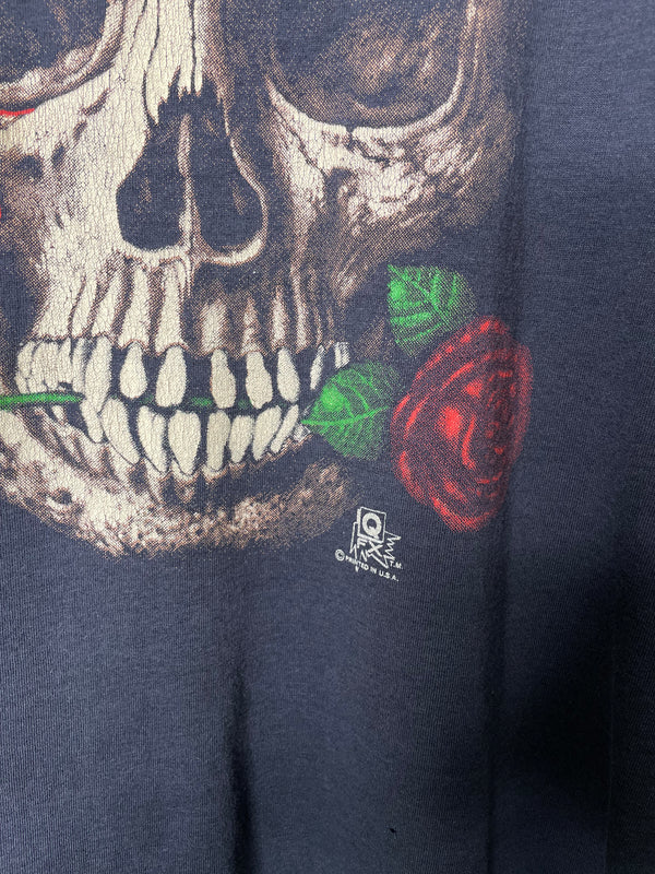 1980s “Skull and Rose” Screen Stars Single Stitched Tee (M/L)