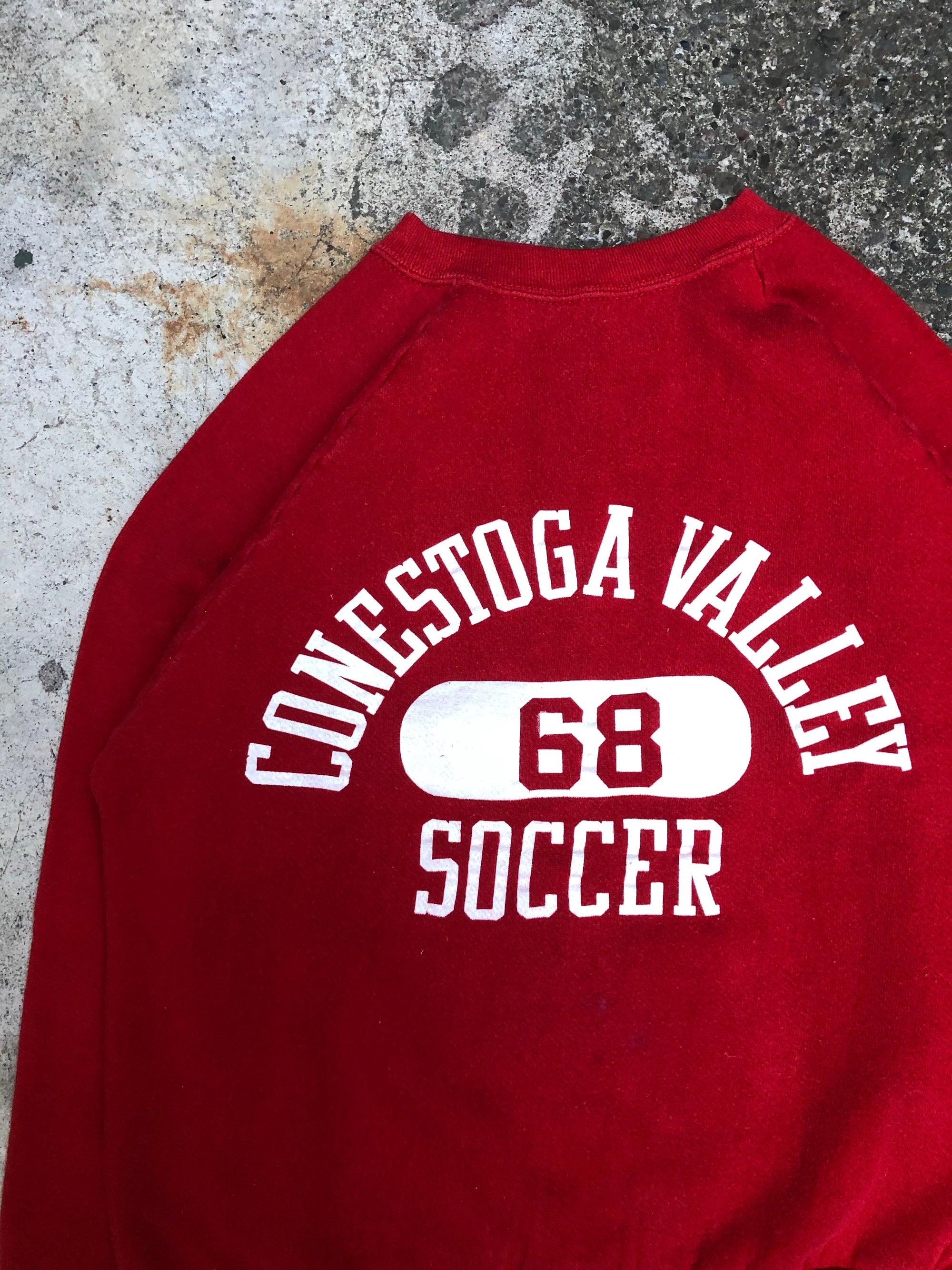 1970s Russell “Conestoga Valley Soccer” Raglan Sweatshirt