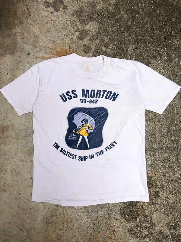 1980s Single Stitched “USS Morton” Tee