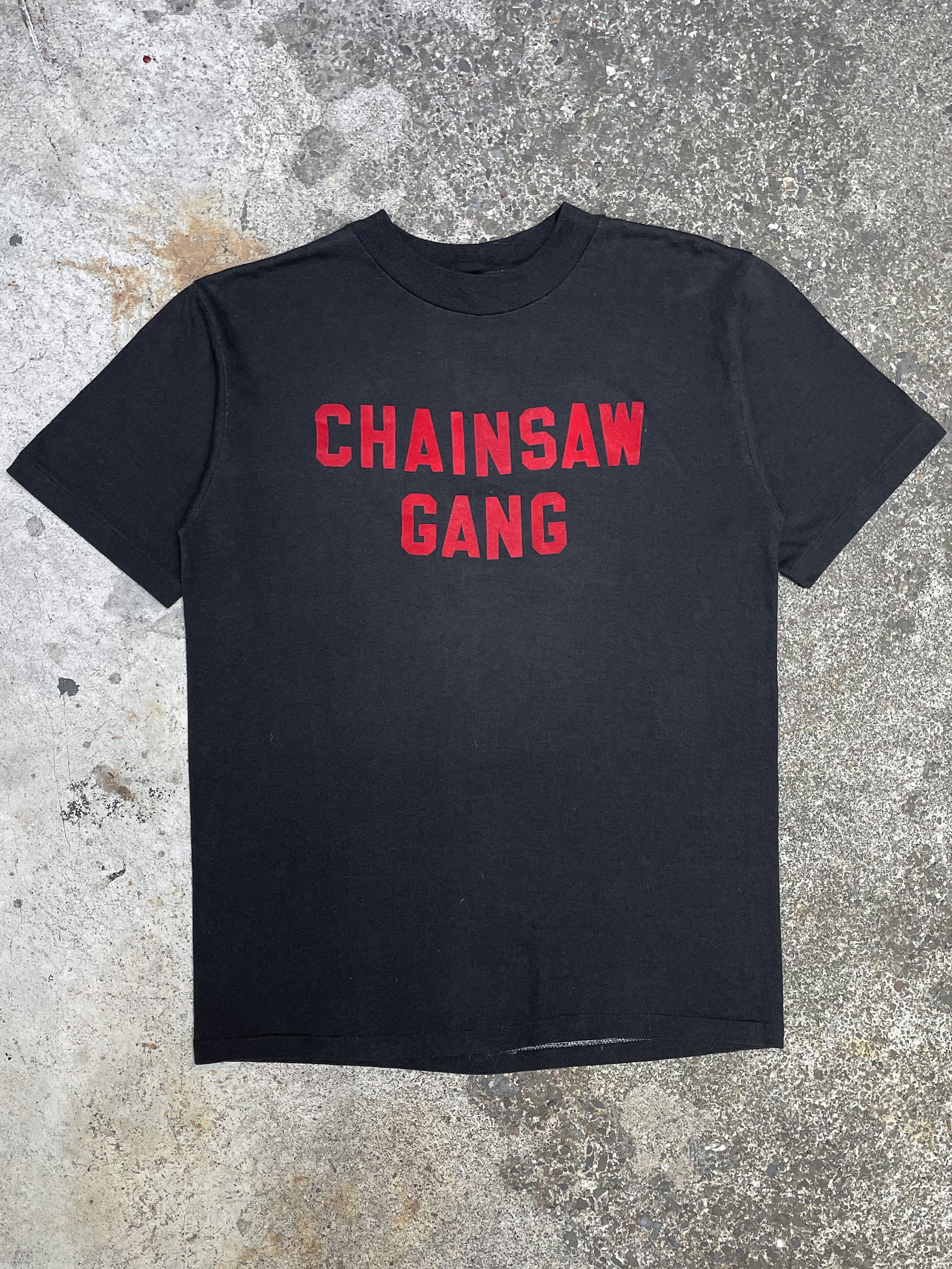 1980s “Chainsaw Gang” Single Stitched Tee (M)