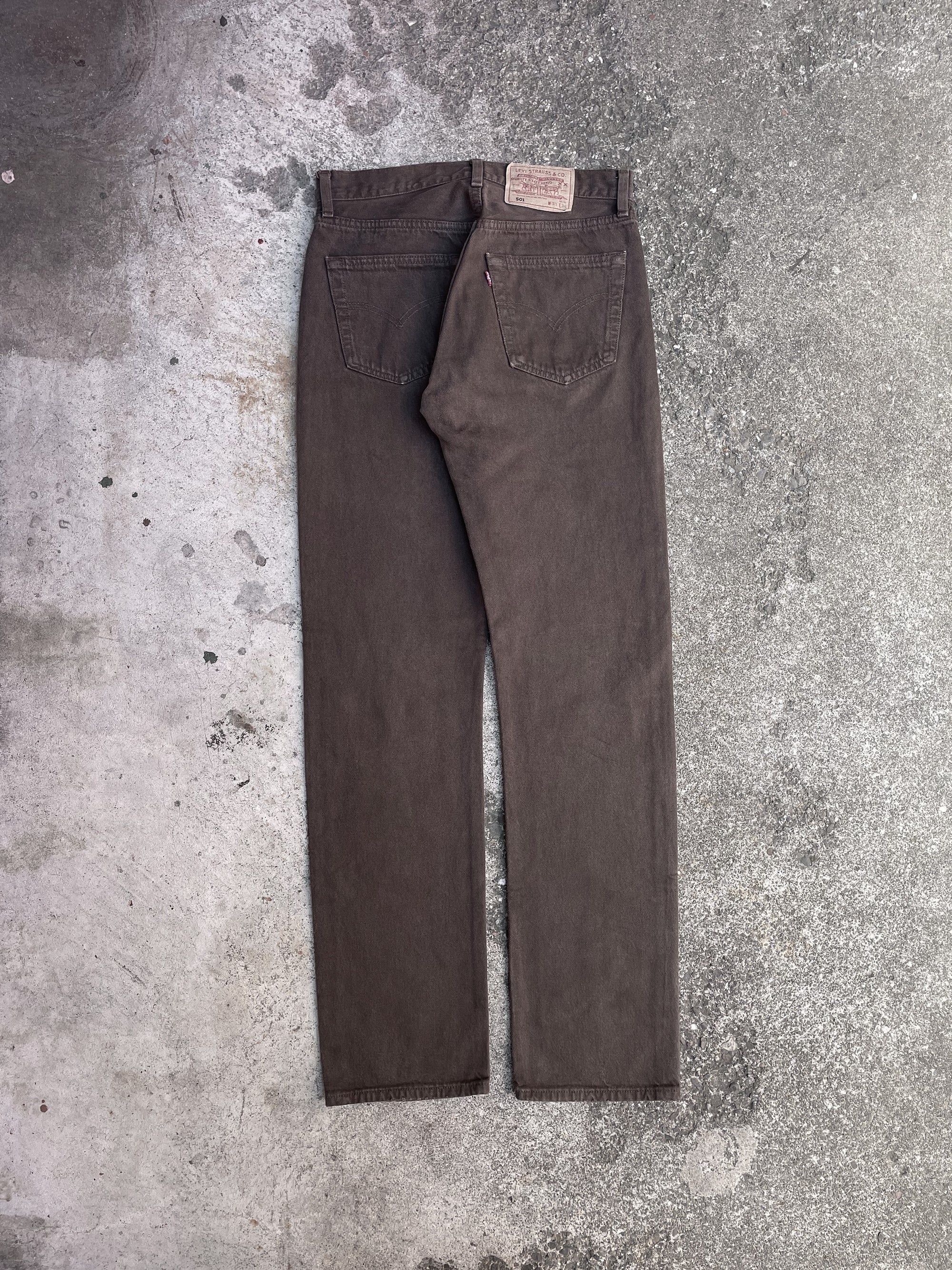 1990s Levi’s Faded Brown 501 (28X32)