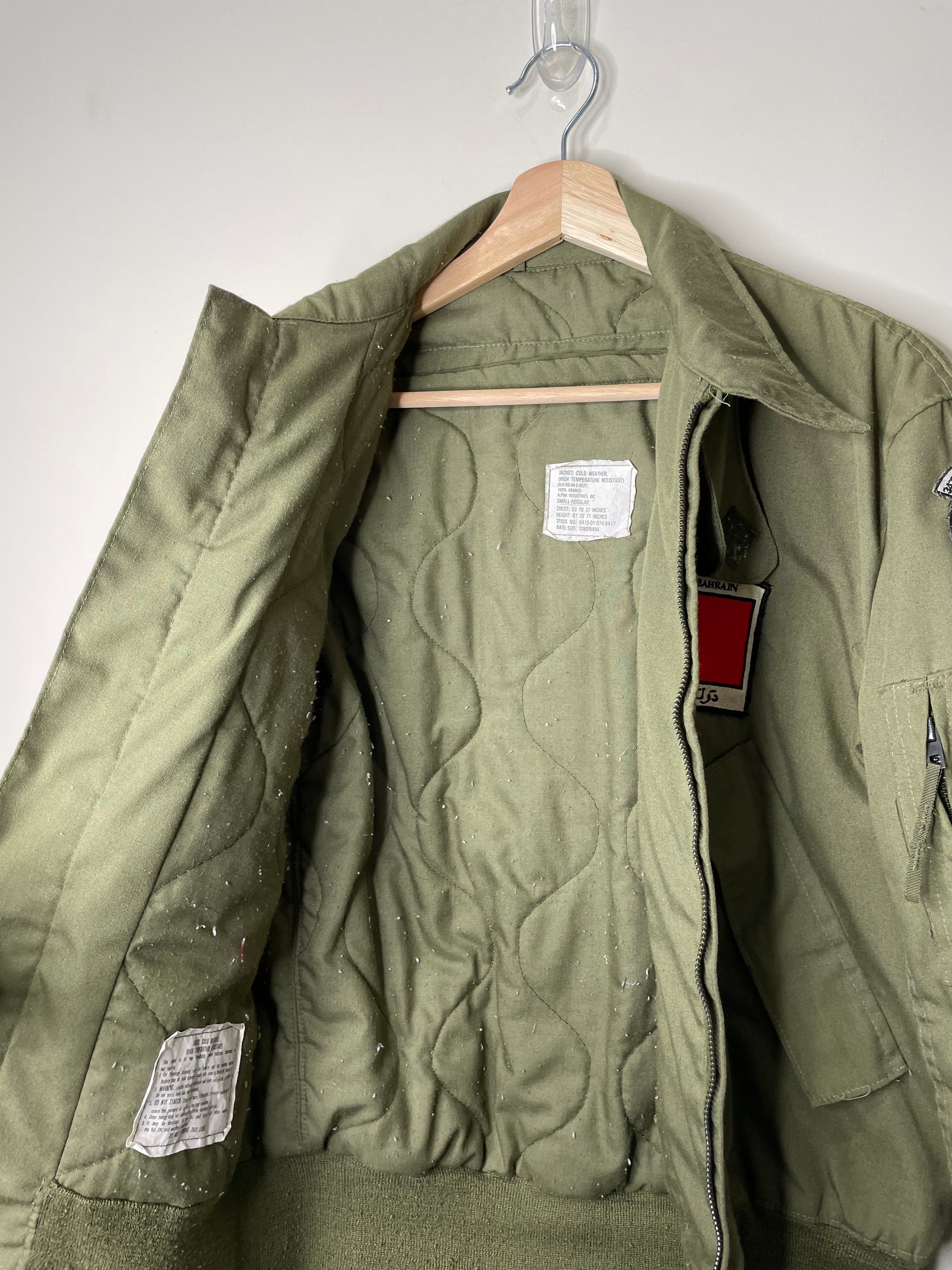 1980s “Saudi Arabia” Military Tanker Jacket (S)