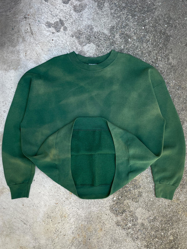 1990s Lee Sun Faded Green Sweatshirt