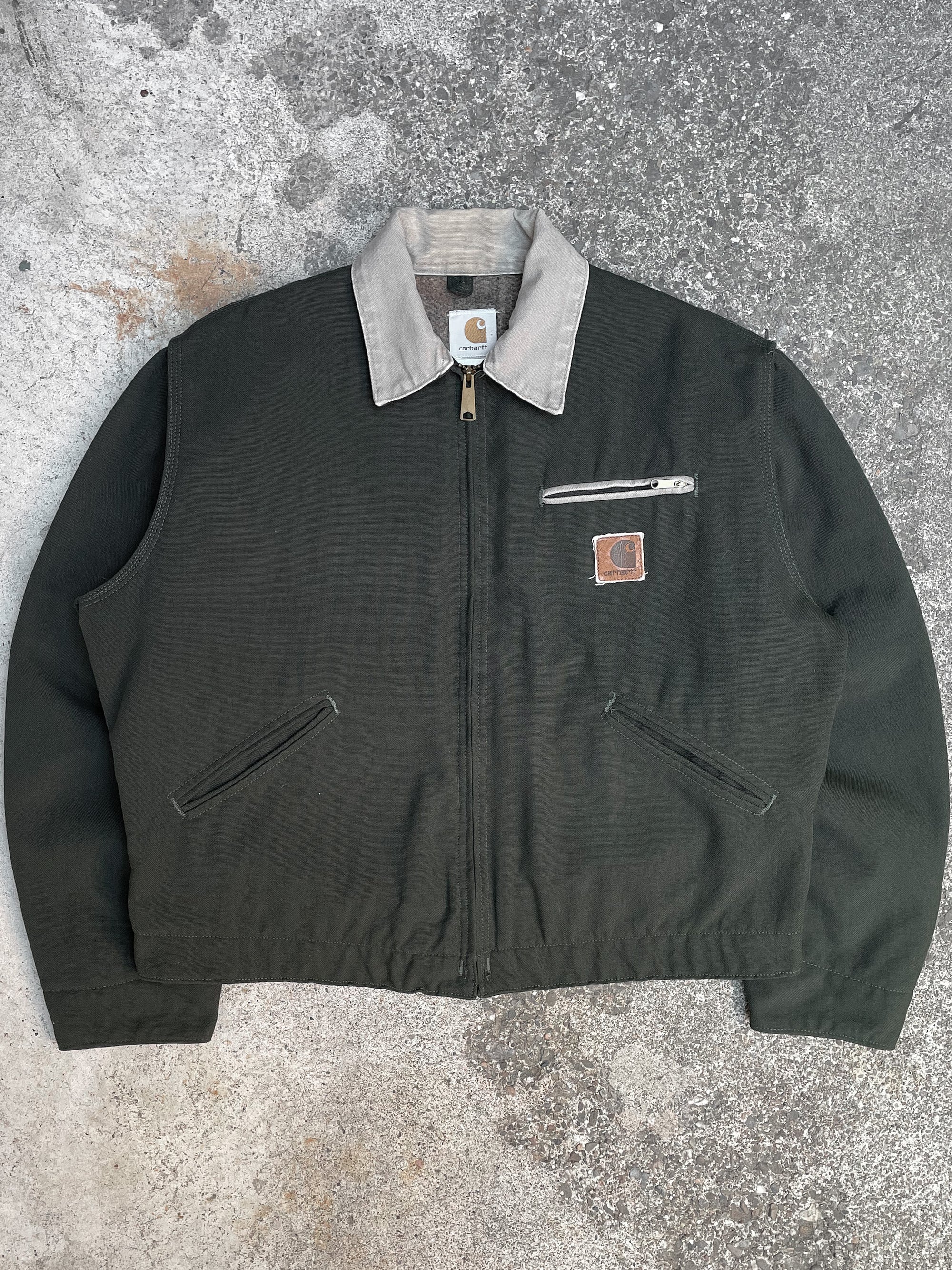 Carhartt Pine Green Lined Work Jacket (M/L)