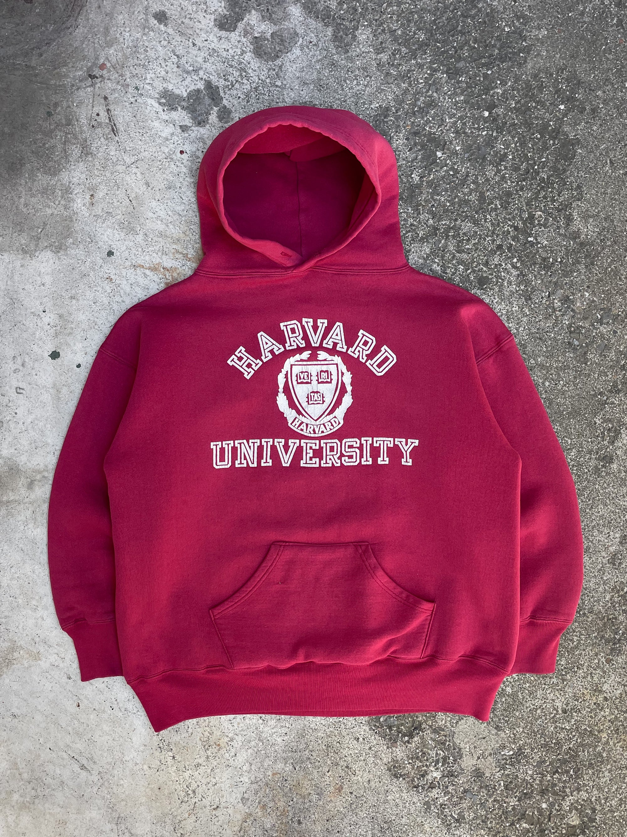 1980s Russell “Harvard University” Double Face Hoodie