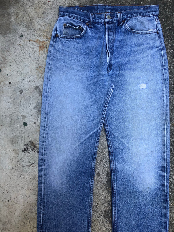 1980s Levis Faded Blue 501 (30X29)