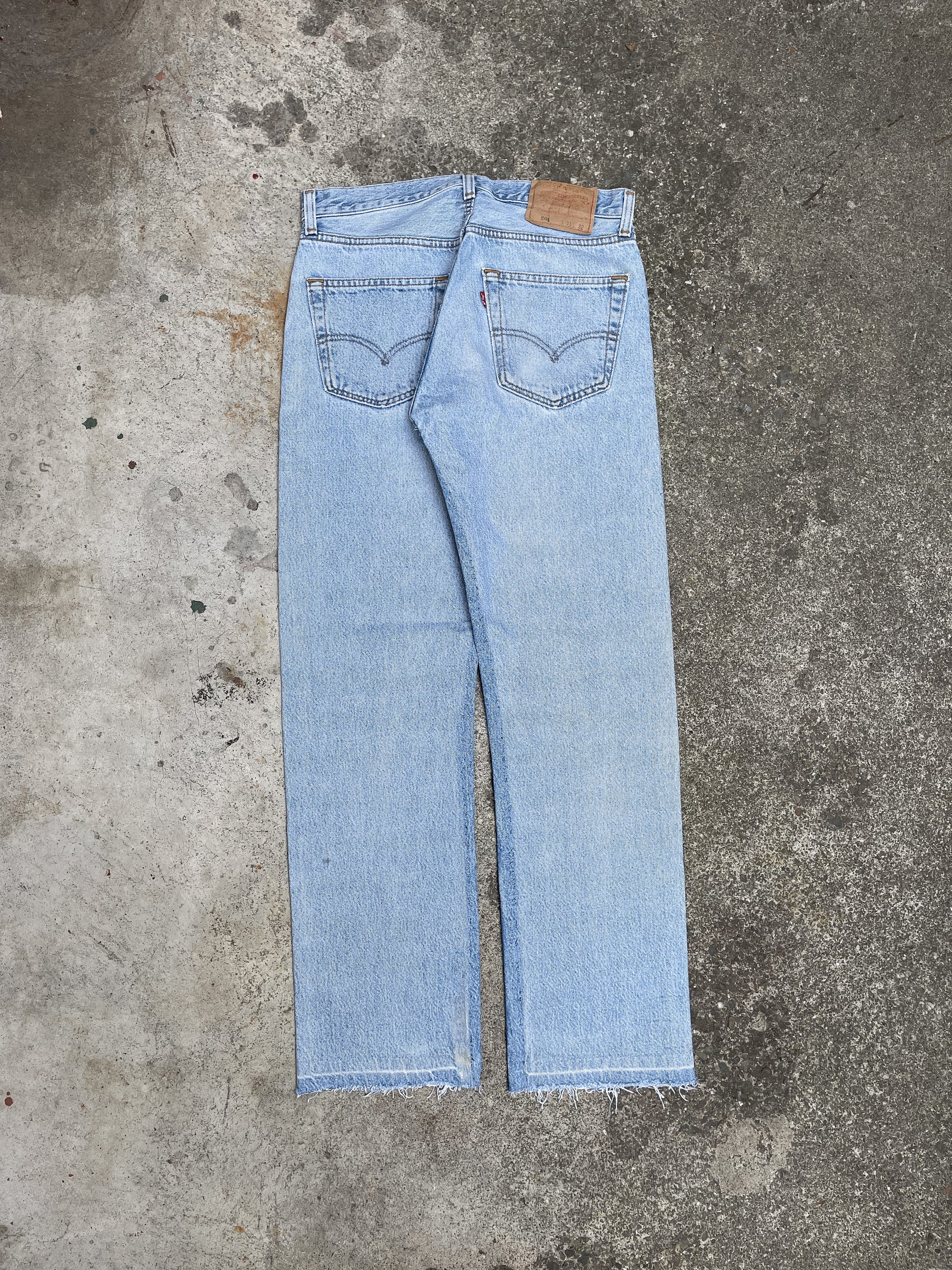 1990s Levi’s Faded Blue 501 Released Hem (29X29)