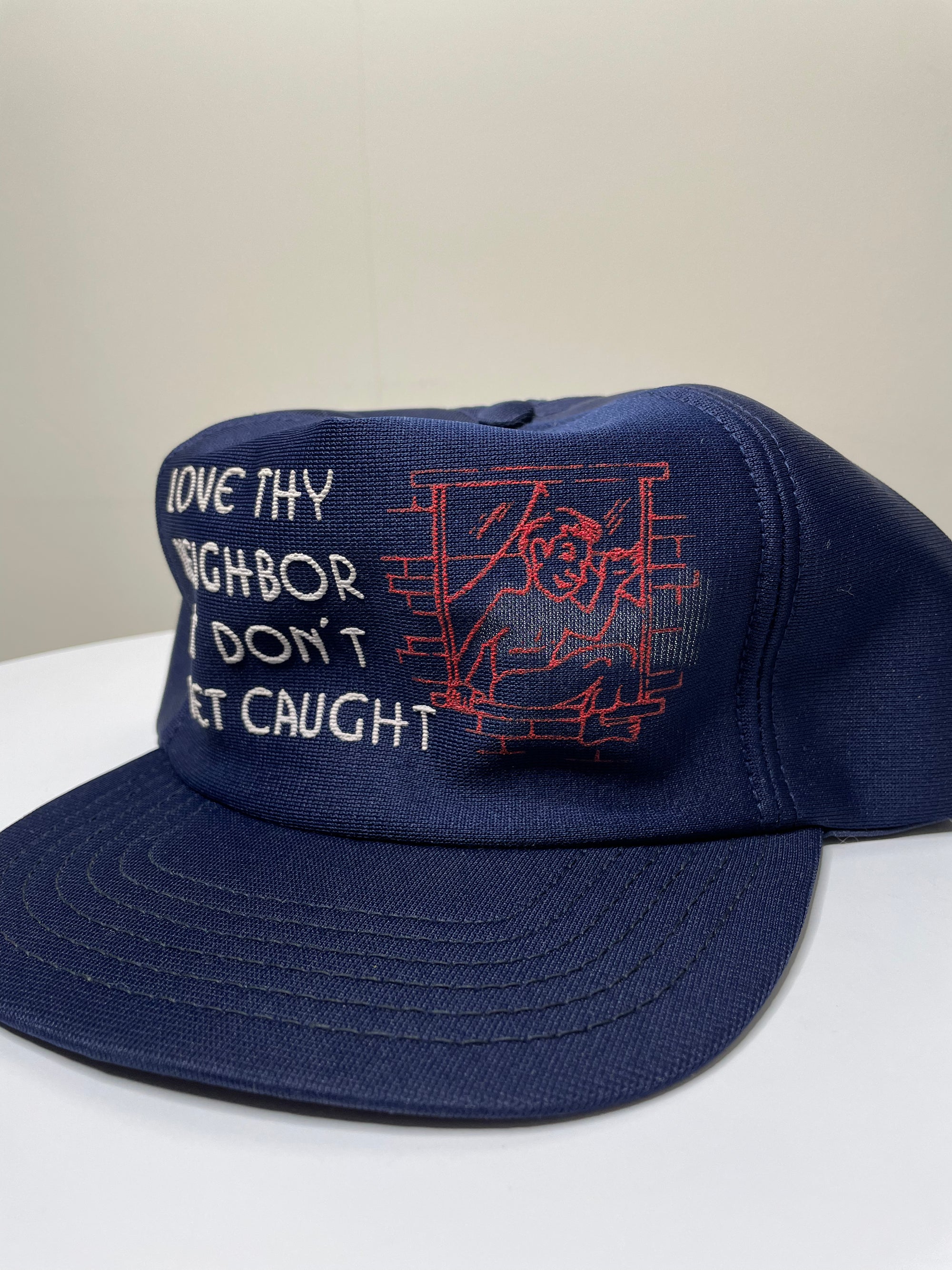 1980s “Love Thy Neighbor…” Trucker Hat