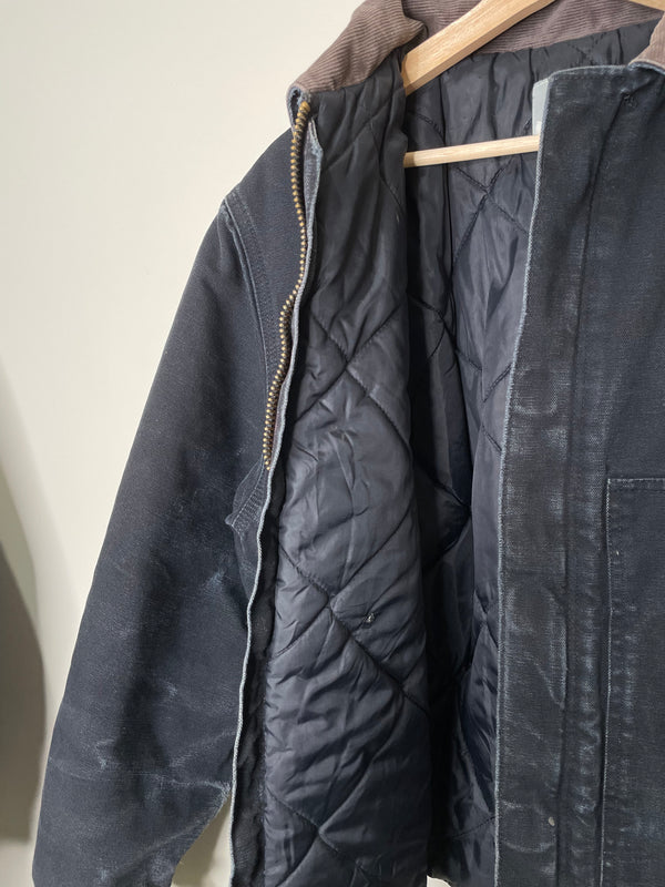 Carhartt Faded Black Quilted Arctic Jacket (S)