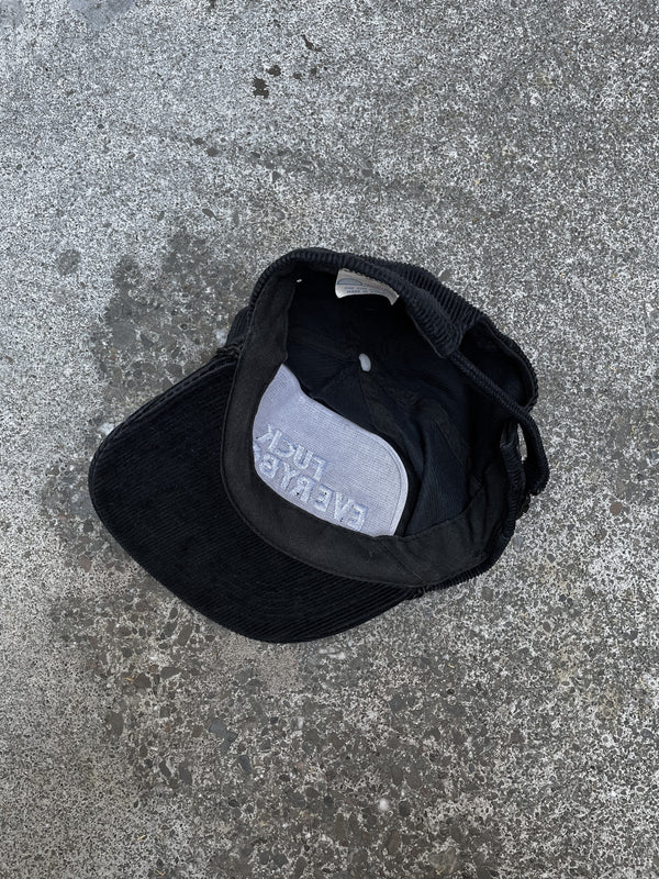 1980s “Fuck Everybody” Embroidered Corduroy Trucker Hat