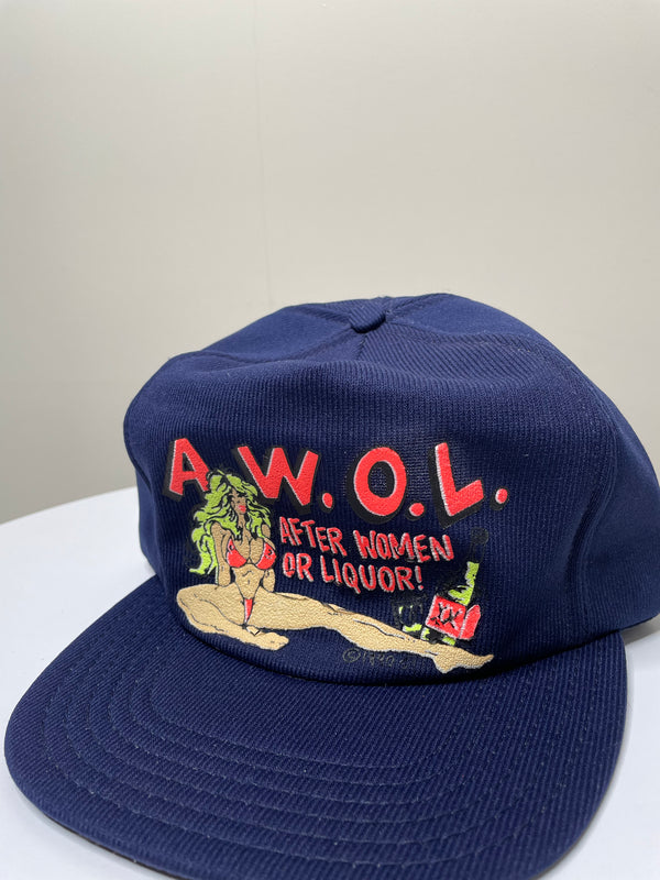 1980s “A.W.O.L.” Trucker Hat