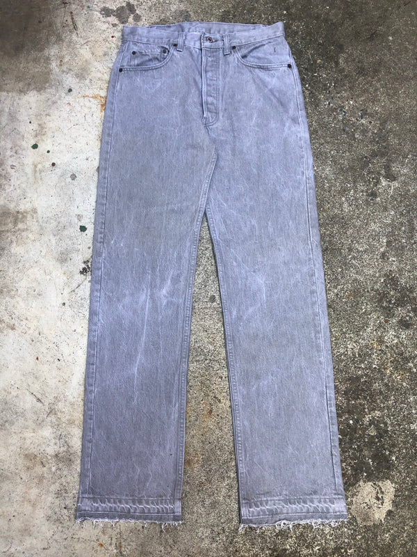 1990s Levis Cement Grey Released Hem 501 (31X34)