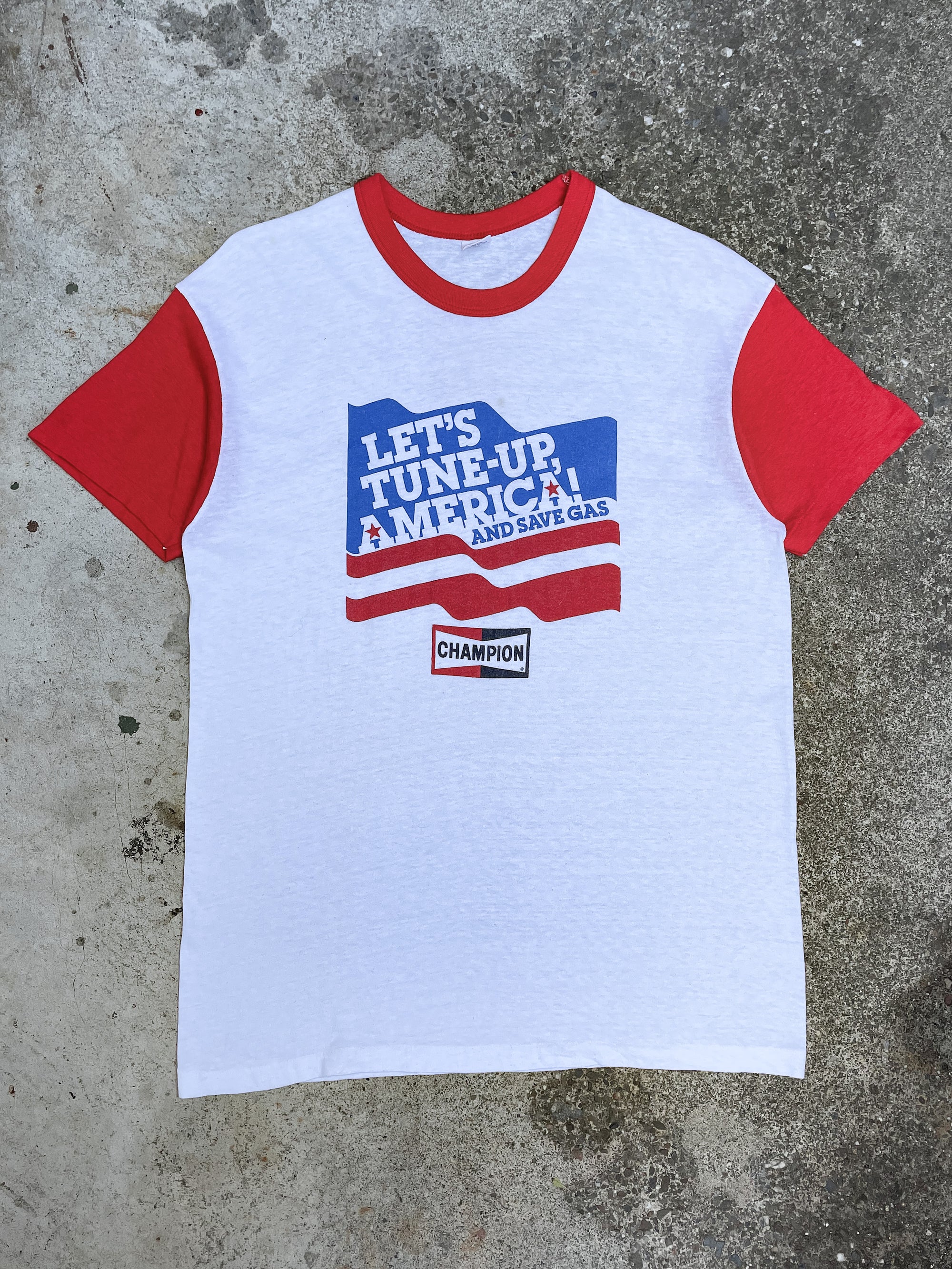 1970s “Tune-Up America” Single Stitched Tee