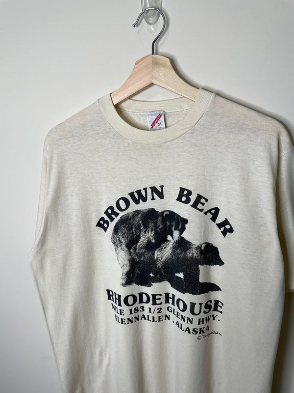 1980s “Brown Bear Rhodehouse” Tee (M)