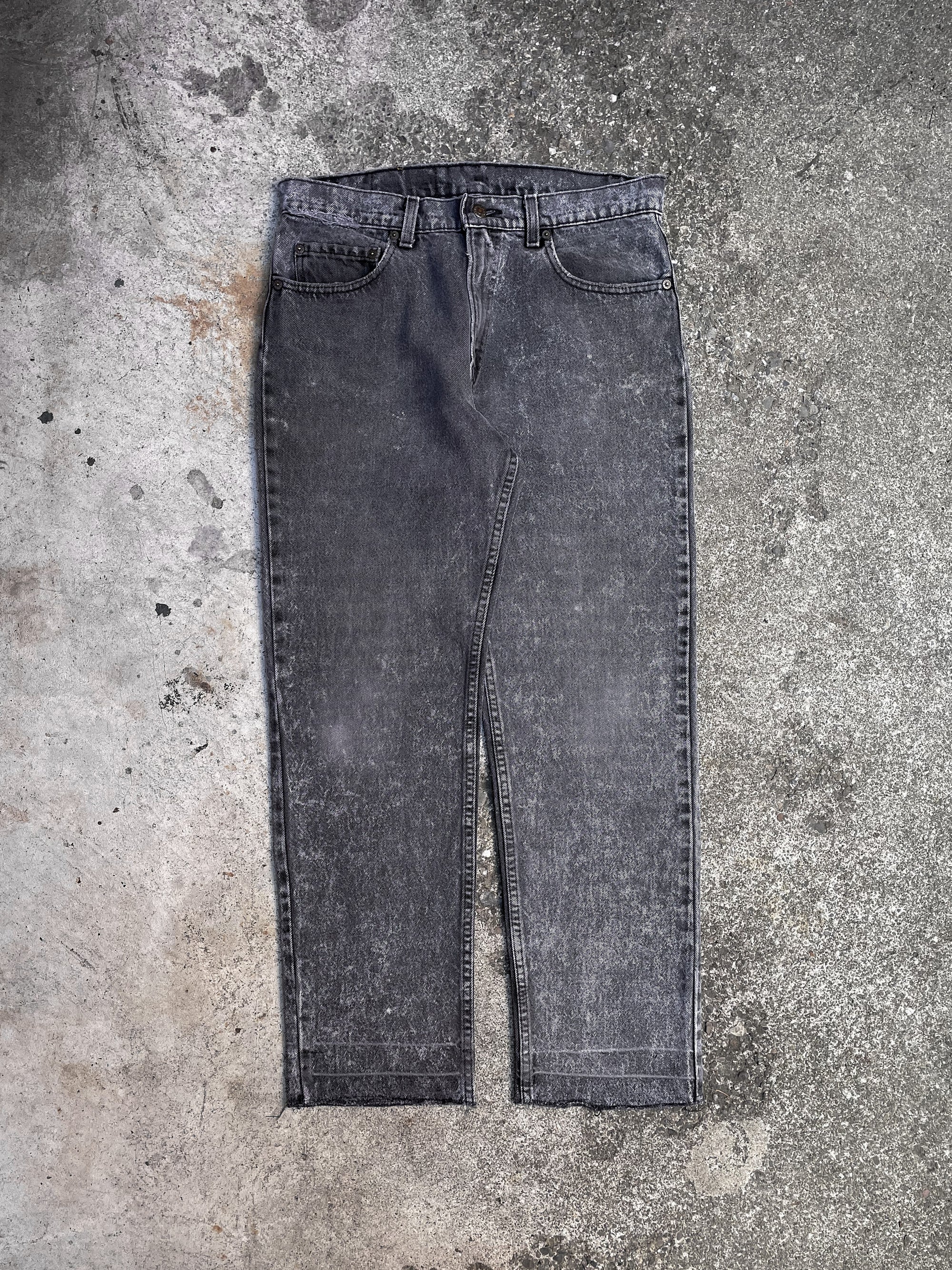 1990s Levi’s Faded Charcoal Denim (30X28)