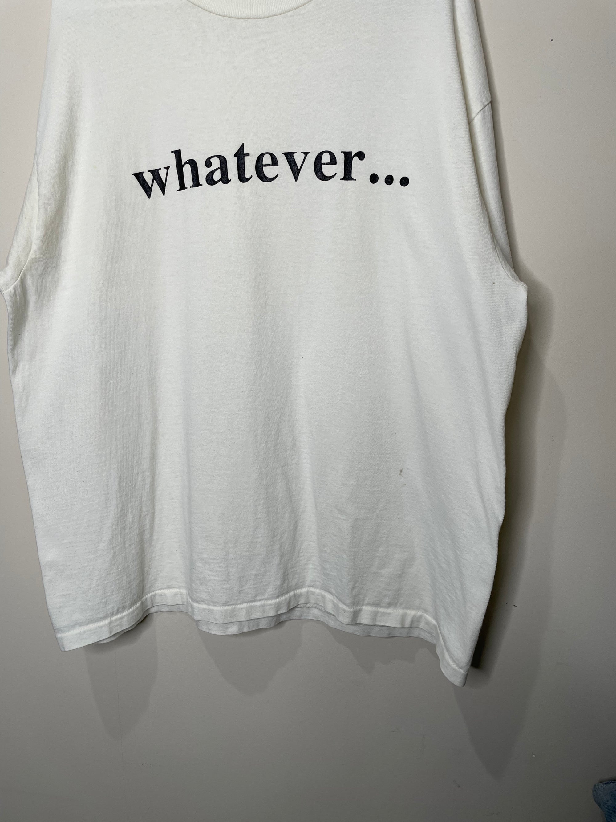 1990s “Whatever…” Single Stitched Tee