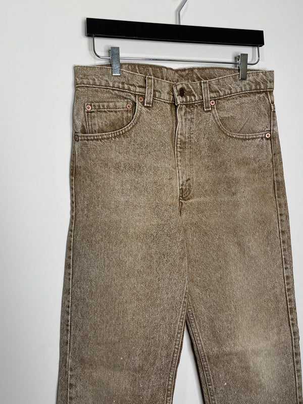 1980s Levi’s Gold Sand 505 Released Hem (31X33)