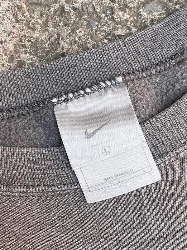 2000s Nike Painted Grey Sweatshirt (L/XL)