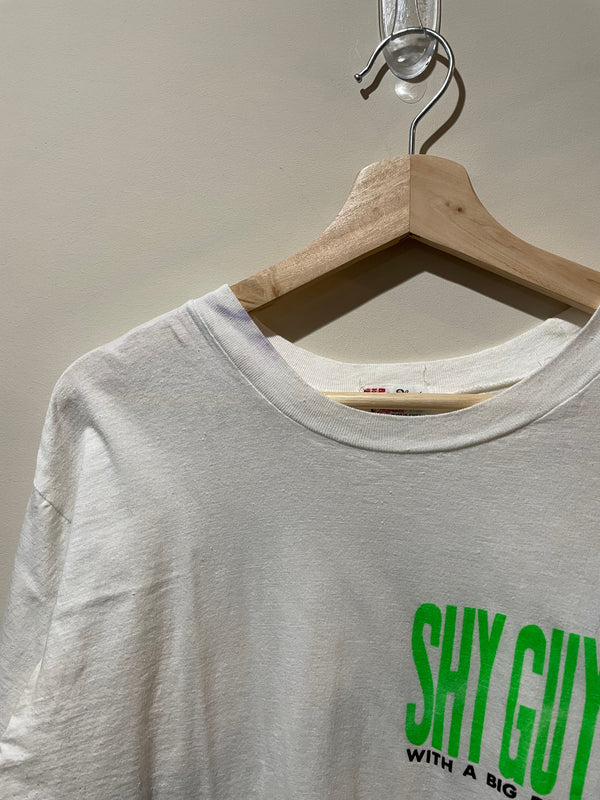 1980s “Shy Guy With A Big Dick” Single Stitched Tee