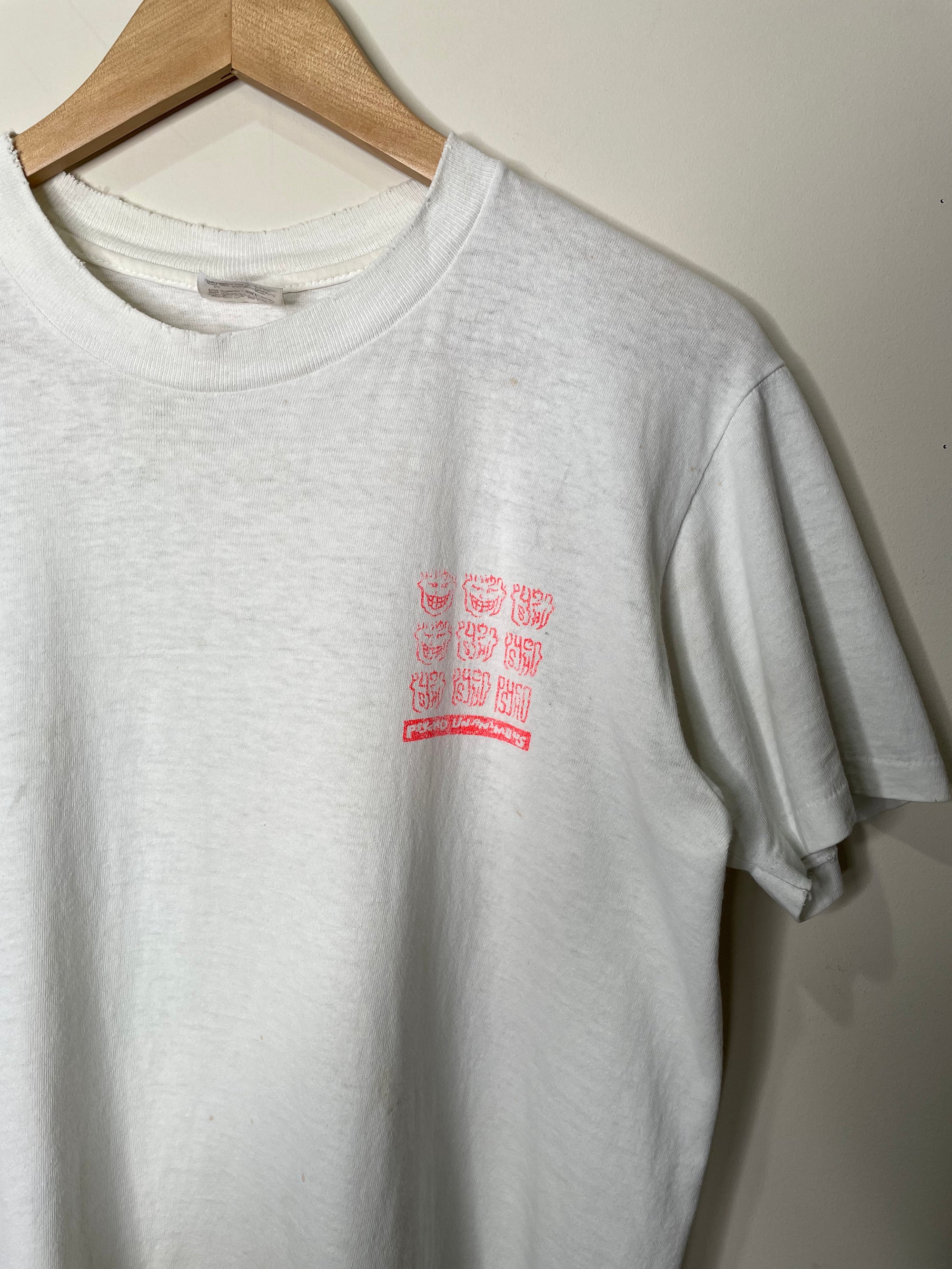 1990s “Psycho Unanimous” Distressed Tee (M)