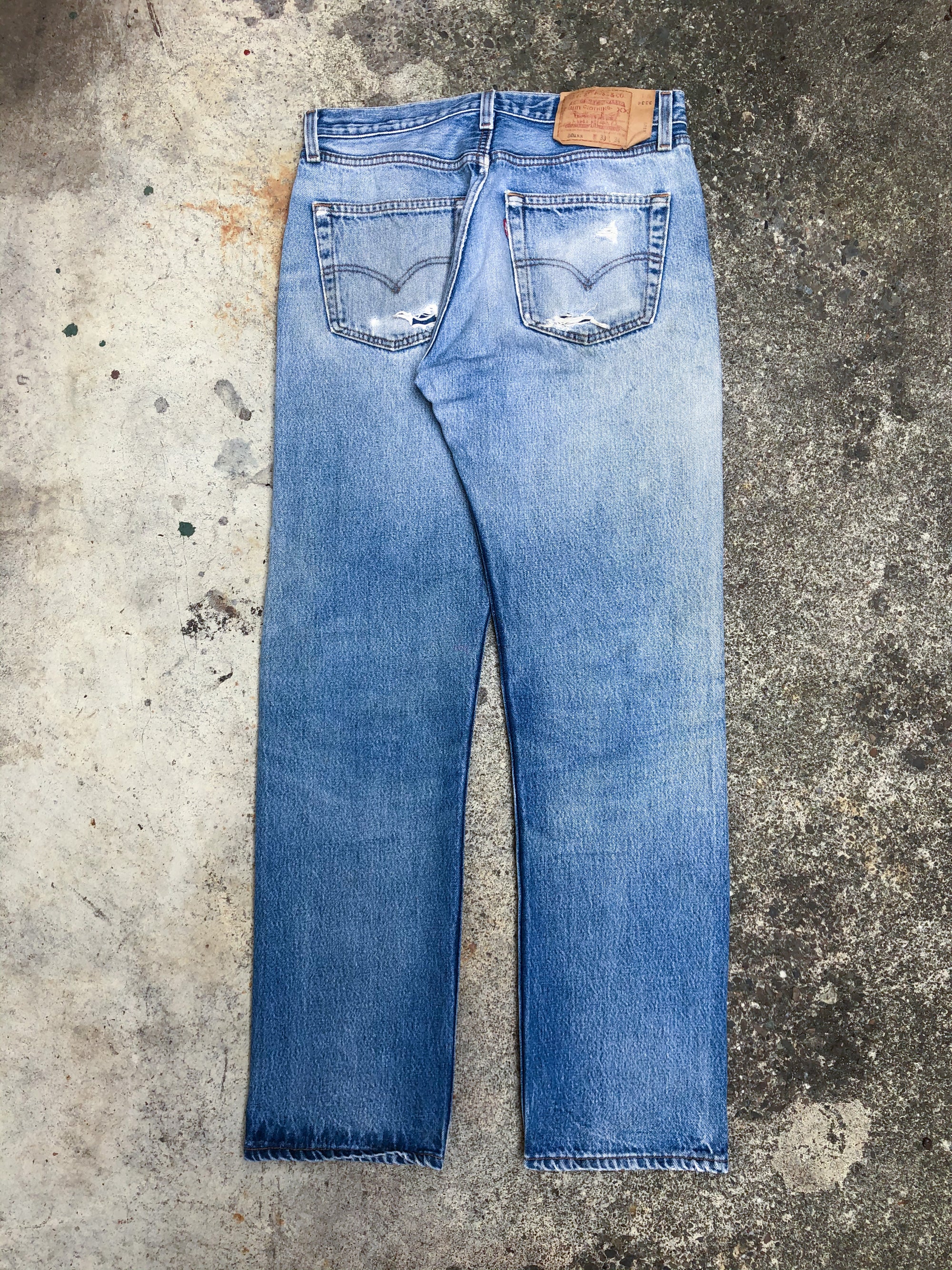 1990s Levis Faded Blue 501XX (30X30)