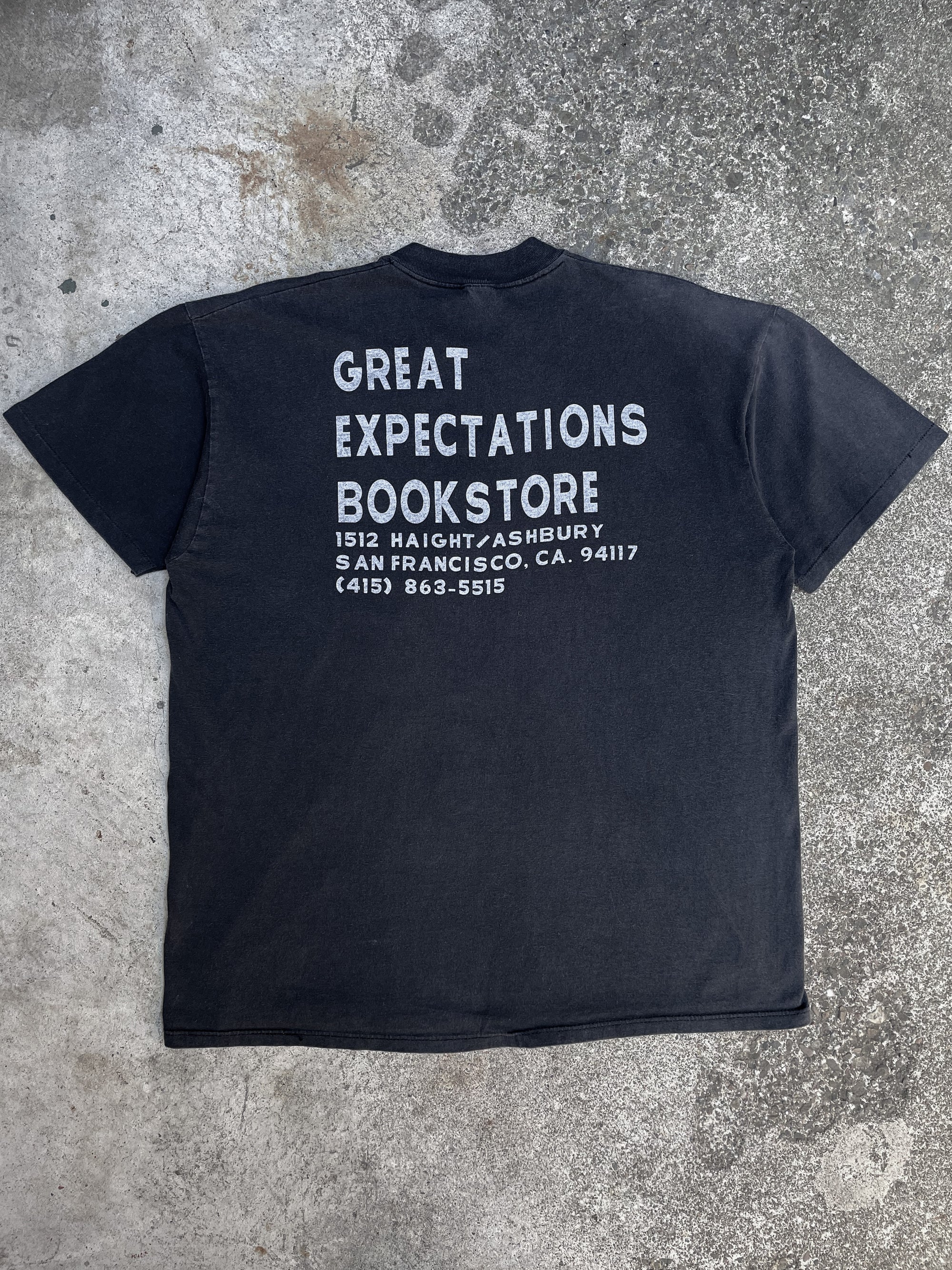 1980s “Great Expectations Bookstore” Single Stitched Tee