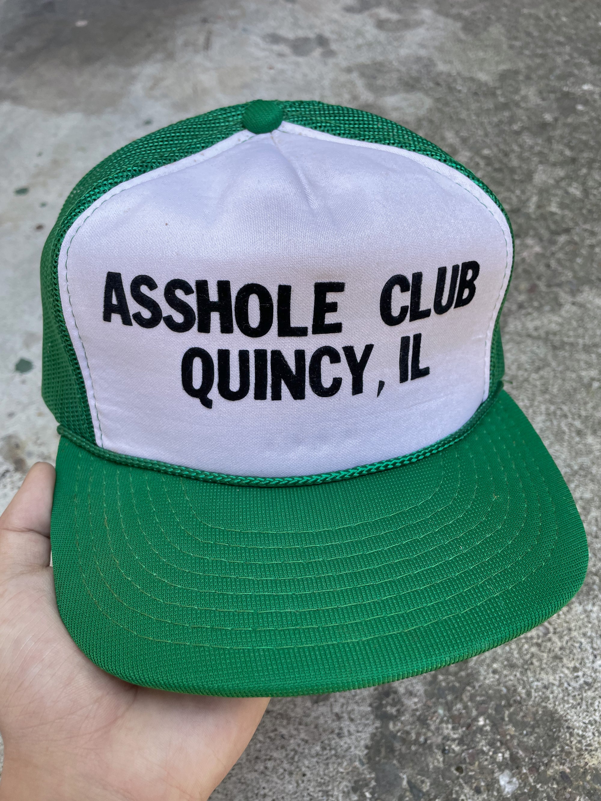 1990s “Asshole Club” Trucker Hat