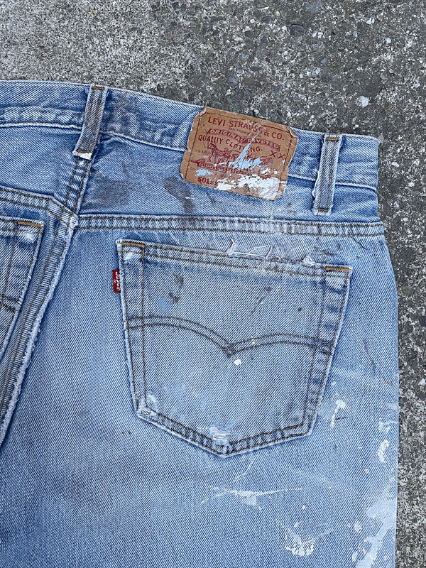 1990s Levi’s Painted Faded Blue 501XX (32X29)