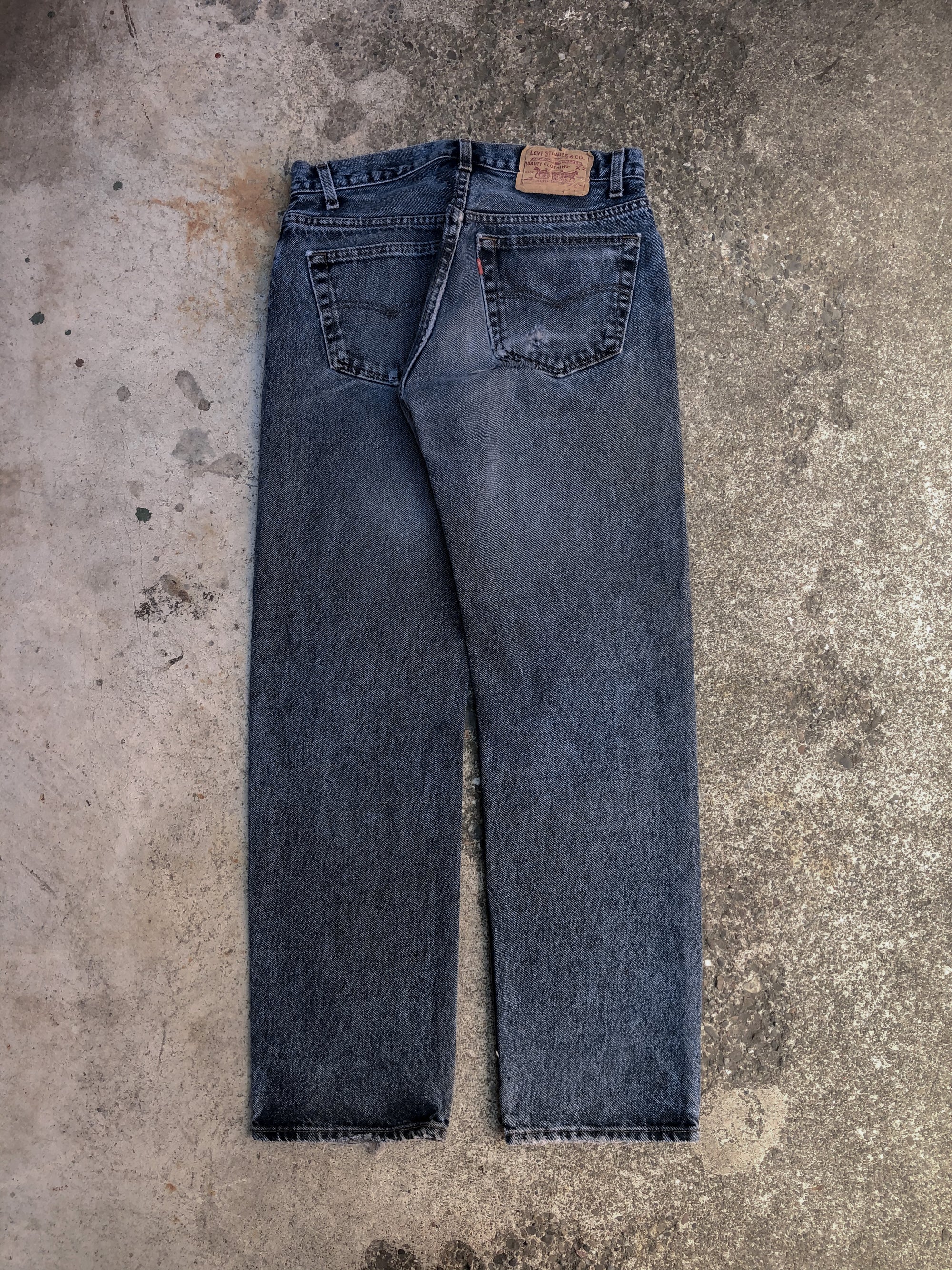 1980s Levis Washed Blue Grey 501 (29X28)