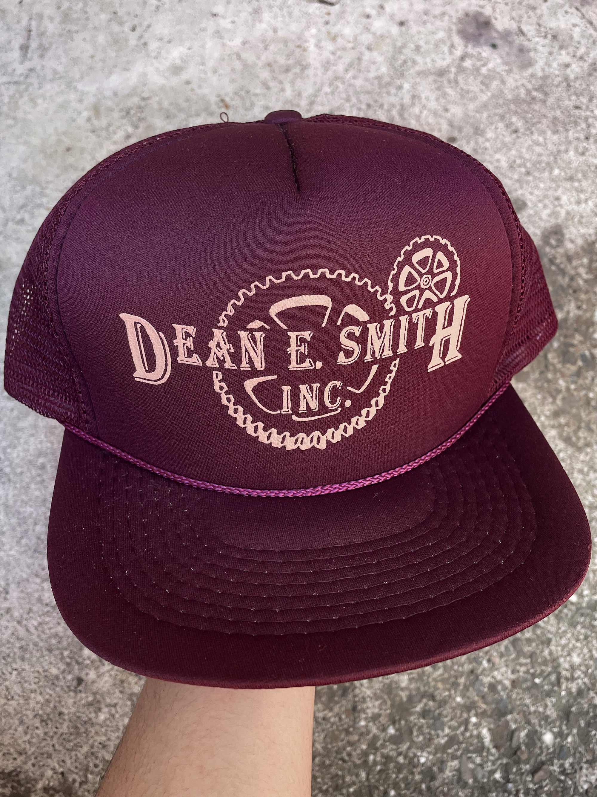 1990s “Dean E. Smith” Trucker Hat