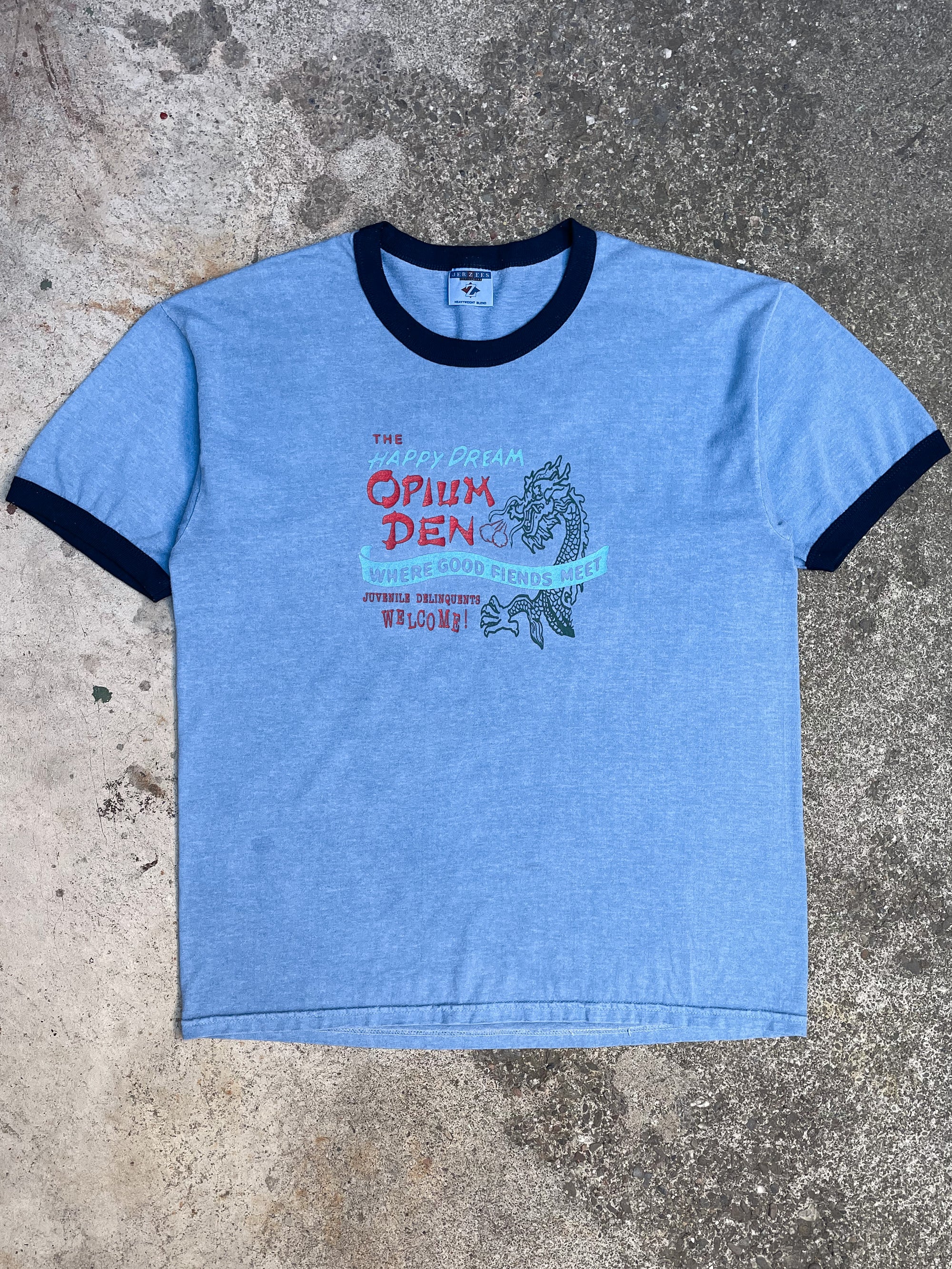 Vintage “Opium Den” Ringer Tee (L)