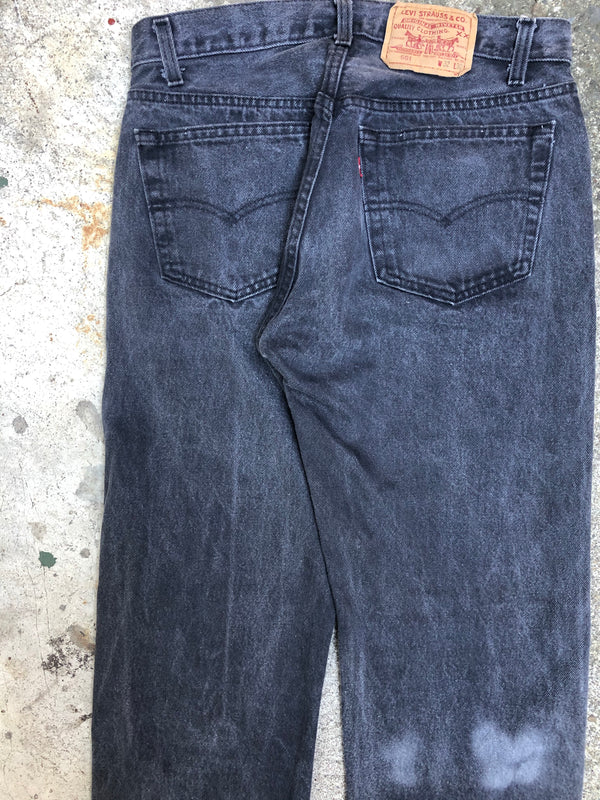 1990s Levis Charcoal 501 (30X29)