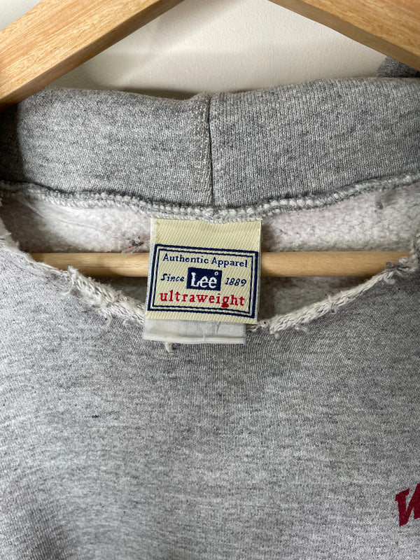 1990s Lee “Ghosts” Distressed Hoodie (M/L)