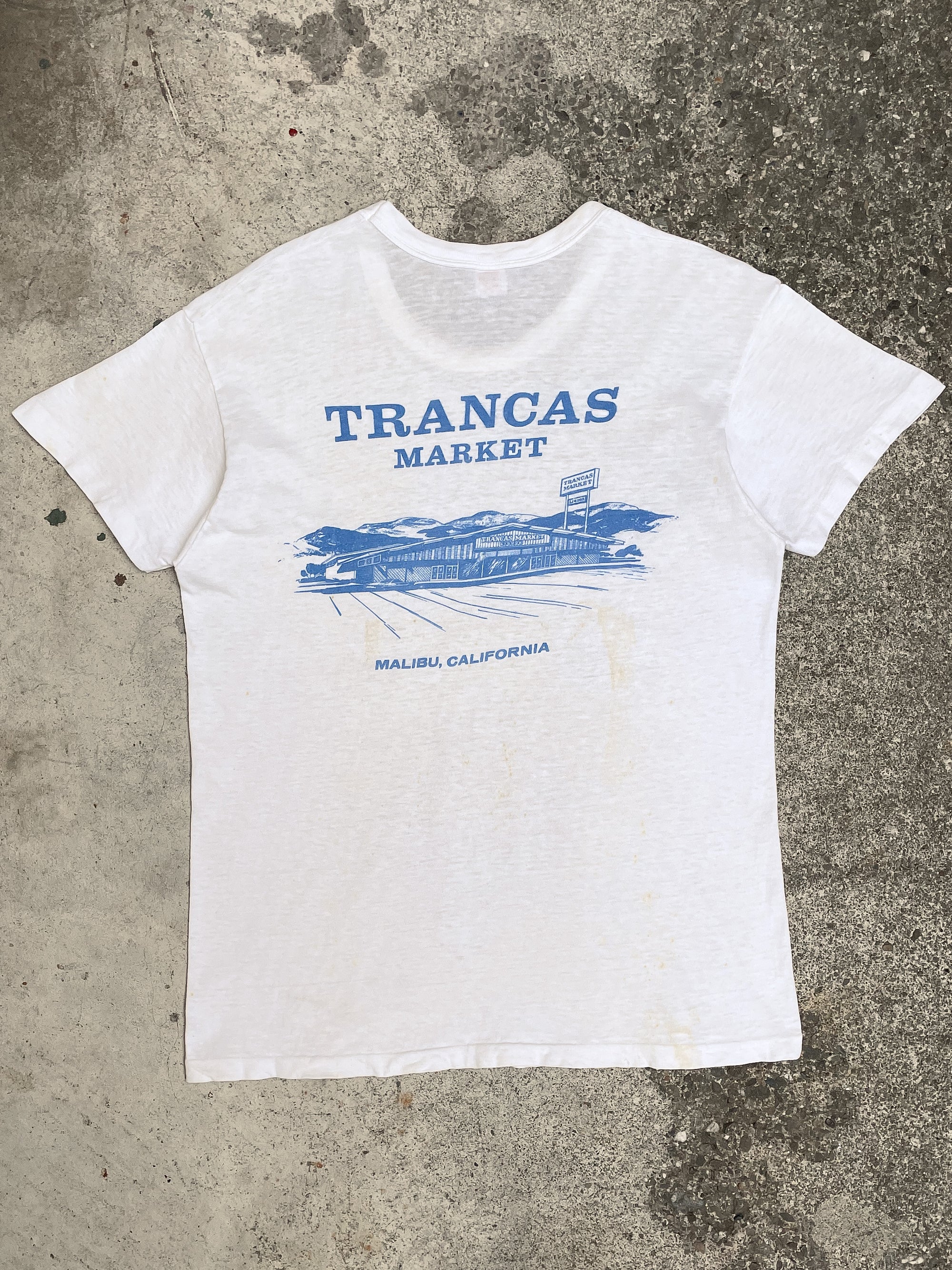 1960s “Trancas Market” Single Stitched Tee (S/M)